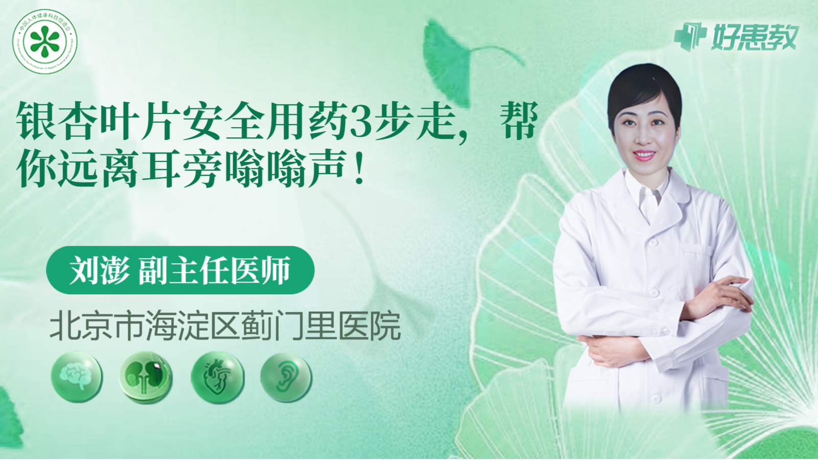 科普，银杏叶片安全用药3步走，帮你远离耳旁嗡嗡声！
