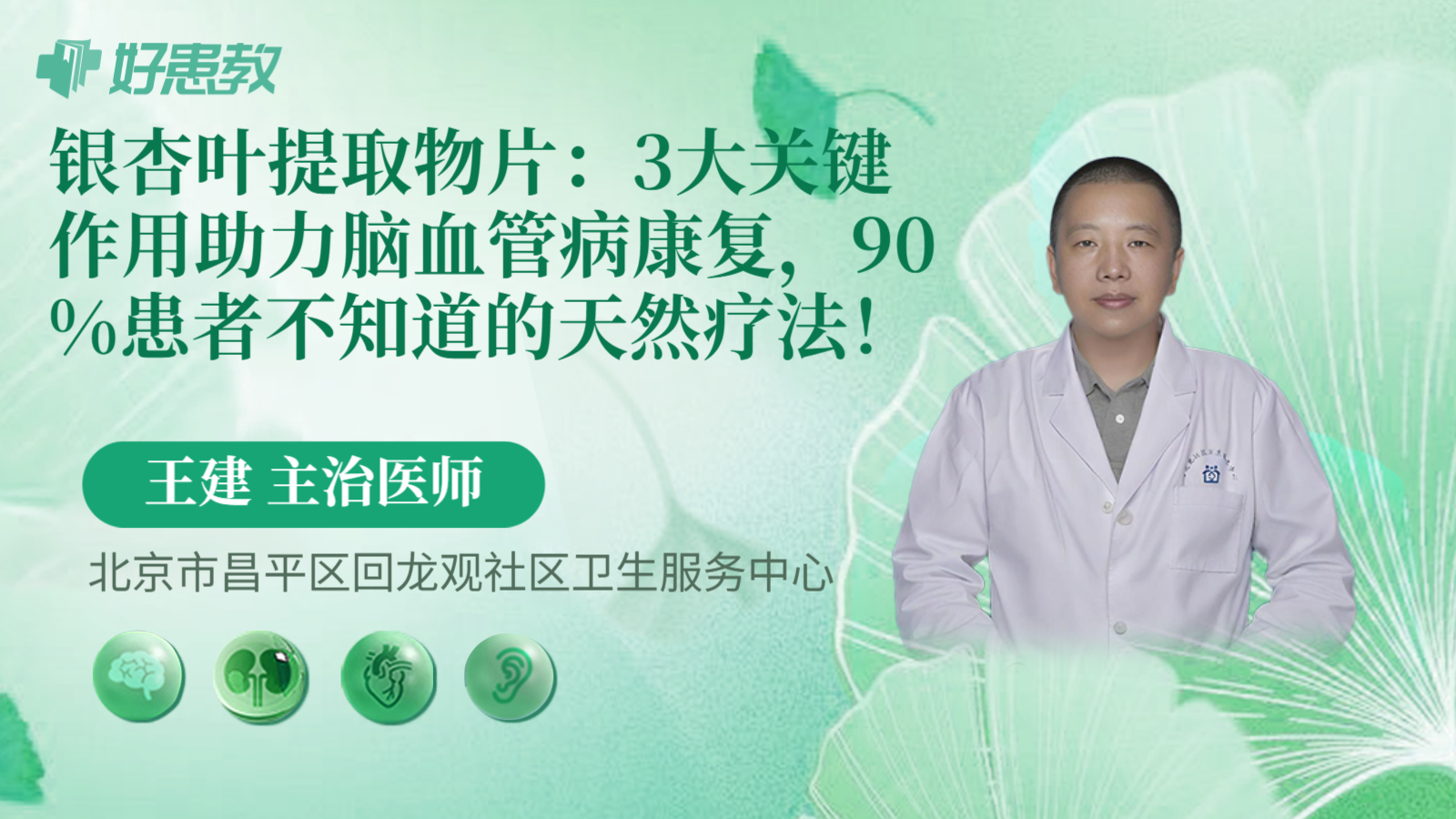 科普,银杏叶提取物片:3大关键作用助力脑血管病康复,90%患者不知道的天然疗法!
