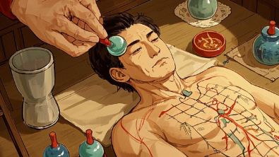 科普,揭开经络拔罐的神秘面纱:原理与作用解析