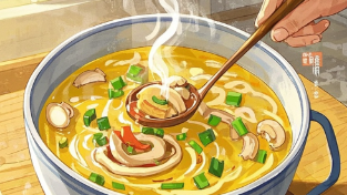 科普，揭秘四神汤：从猪肚到<span style="color: #da4707">健脾</span>的美味之旅