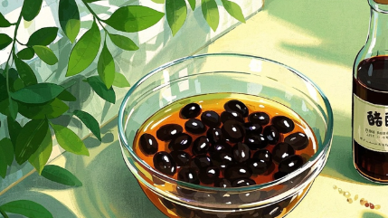 科普，醋泡黑豆：小小豆子里的养生密码