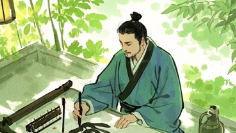 科普，用<span style="color: #da4707">中医</span><span style="color: #da4707">养生</span>与书法绘画促进心灵宁静