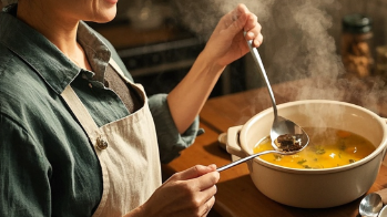 科普，<span style="color: #da4707">食</span>疗法助你轻松应对感冒：科学解析与实用<span style="color: #da4707">食谱</span>