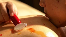 刮痧的颜色密码：揭示身体健康的秘密与自查方法